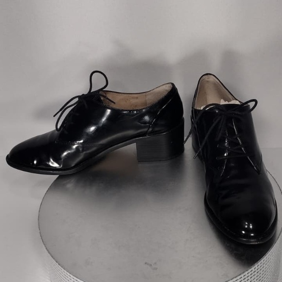 Louise Et Cie Classic Black Men\'s Dress Shoes size 7 pre owned Exellent cond main image 5